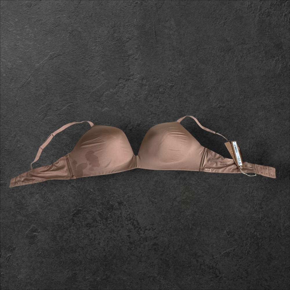 Skims Wireless Form T-Shirt Bra Sienna Brown 40D BR-LIG-10680W